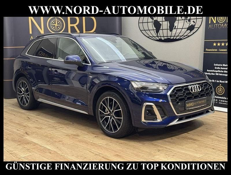 Gebraucht Audi Q5 S-Line 299 PS (219 kW) 2023 Navarrablau metallic (metallic) SUV
