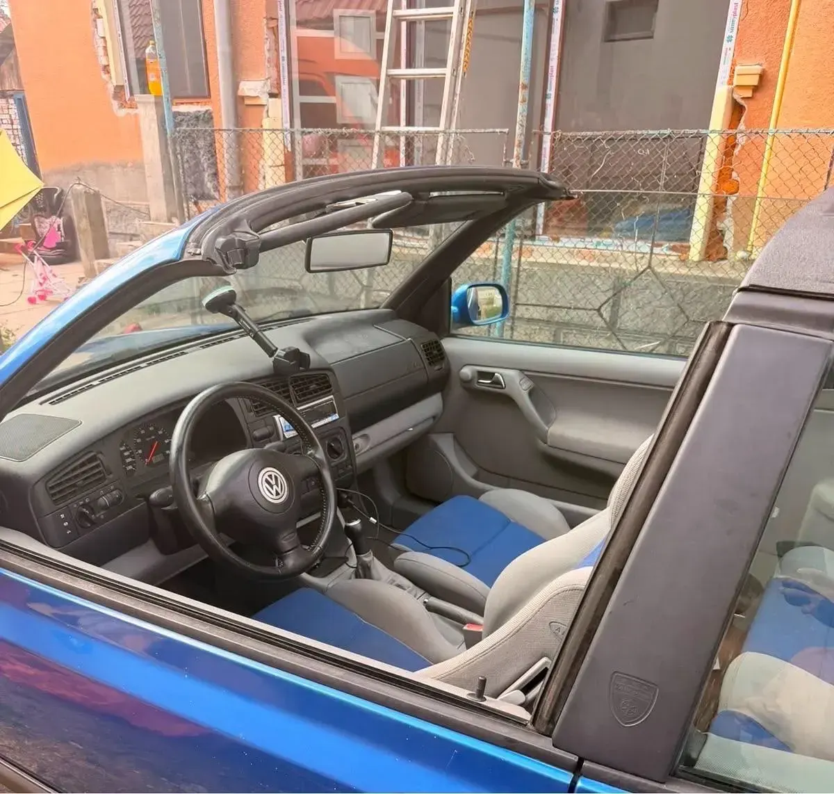 Gebraucht VW Golf Cabriolet 101 PS (74 kW) 2000 Blau Cabrio