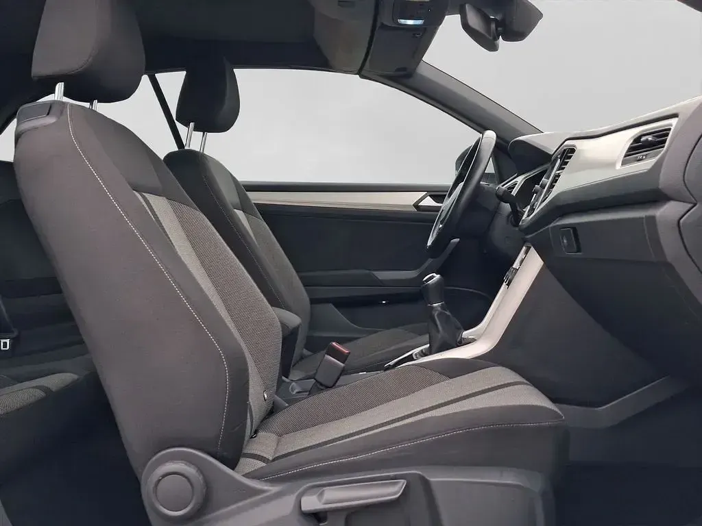 Gebraucht VW T-Roc Cabriolet Style 150 PS (110 kW) 2021 Weiß Cabrio