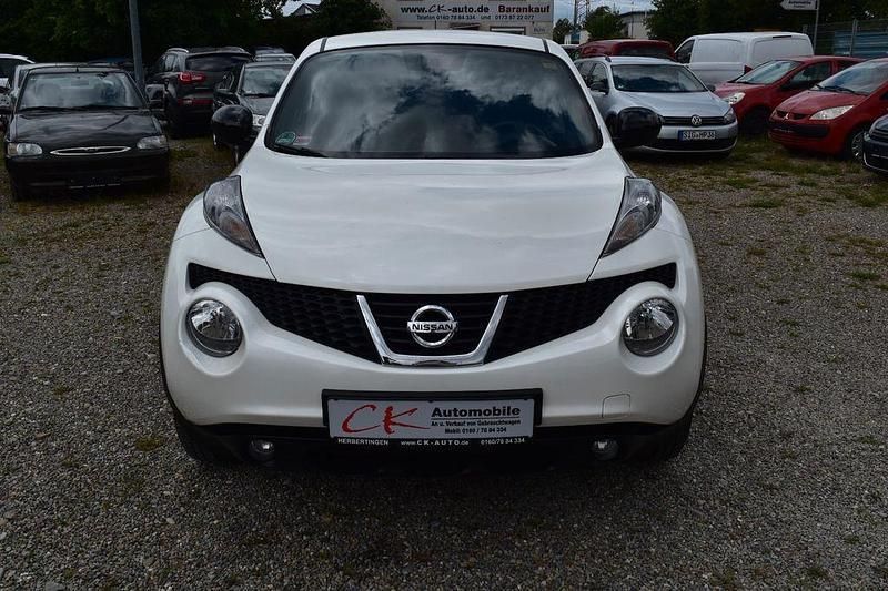 Gebraucht Nissan Juke N-TEC 117 PS (86 kW) 2013 Weiß SUV