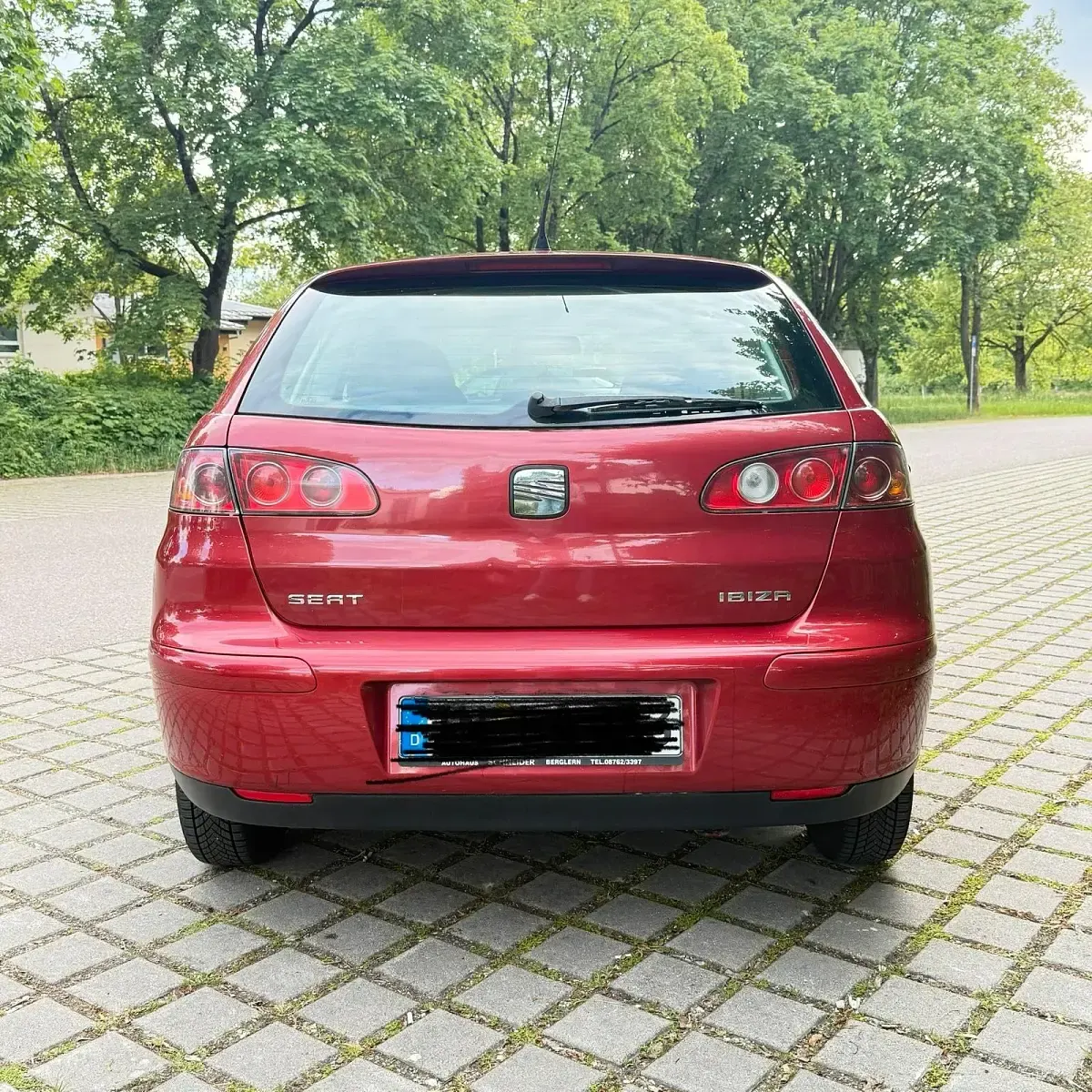 Gebraucht Seat Ibiza Reference 75 PS (55 kW) 2005 Rot Kleinwagen
