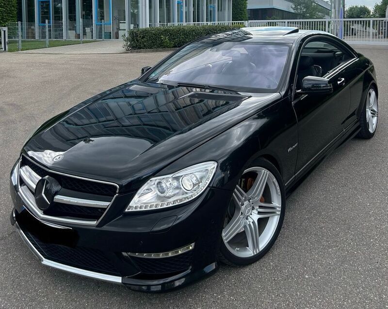 Schwarz Gebraucht 2009 Mercedes CL63 AMG Coupé | 25.000 € - Bild 1/4
