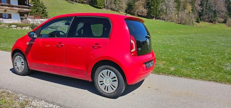 Gebraucht VW up! move up! 60 PS (44 kW) 2015 Rot Kleinwagen