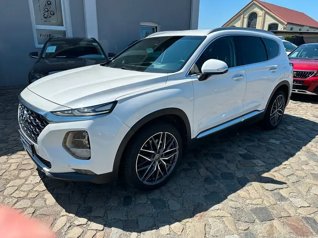Gebraucht Hyundai Santa Fe Premium 200 PS (147 kW) 2018 Weiß SUV
