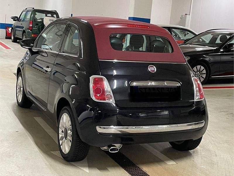 Gebraucht Fiat 500 Lounge 69 PS (50 kW) 2014 Schwarz Cabrio