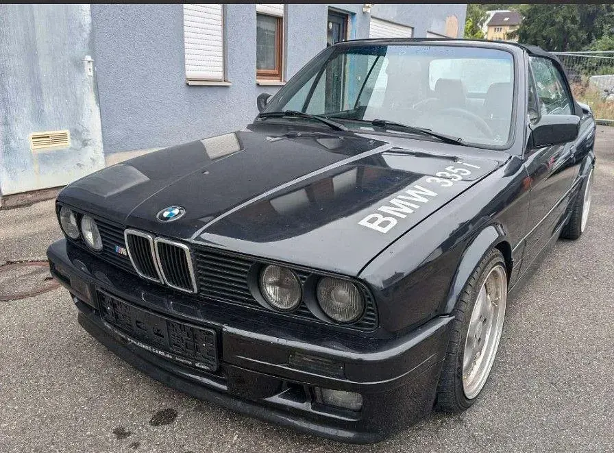 Gebraucht BMW 320 Cabriolet Performance 211 PS (155 kW) 1991 Schwarz Cabrio