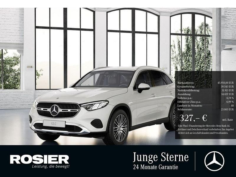 Weiss / diamantweiss bright (metallic) Gebraucht 2023 Mercedes GLC200 Avantgarde SUV | 45.950 € (Guter Preis) - Bild 1/4