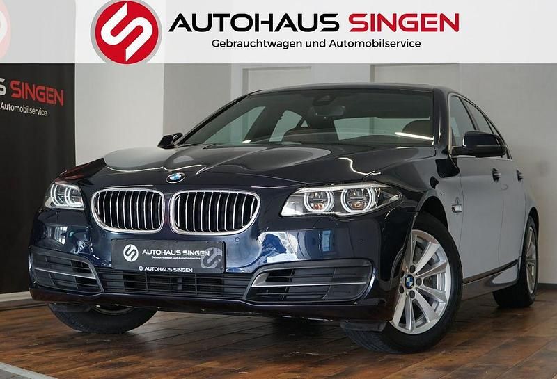 Blau (imperialblau brillanteffekt) braun Gebraucht 2014 BMW 528 Limousine | 19.990 € (Teuer) - Bild 1/4
