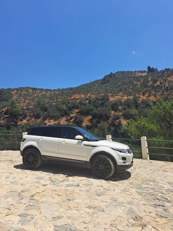 Weiß Gebraucht 2015 Land Rover Range Rover evoque SUV | 14.300 € (Fairer Preis) - Bild 1/4