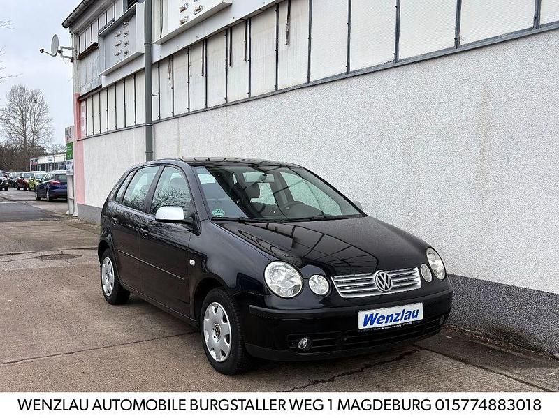 Gebraucht VW Polo Comfortline 75 PS (55 kW) 2004 Schwarz Kleinwagen