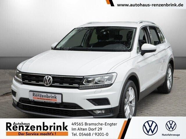 Weiß Gebraucht 2018 VW Tiguan Highline SUV | 20.590 € (Fairer Preis) - Bild 1/4