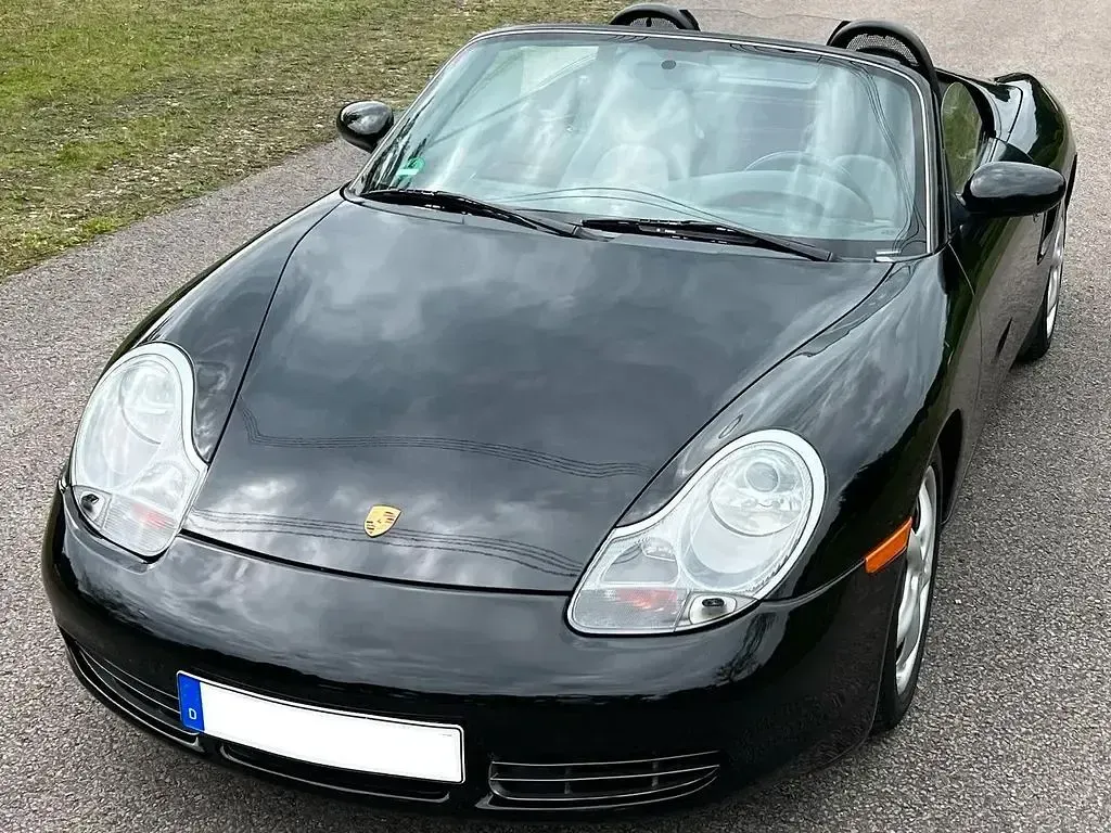 Gebraucht Porsche Boxster S 252 PS (185 kW) 2000 Schwarz Cabrio
