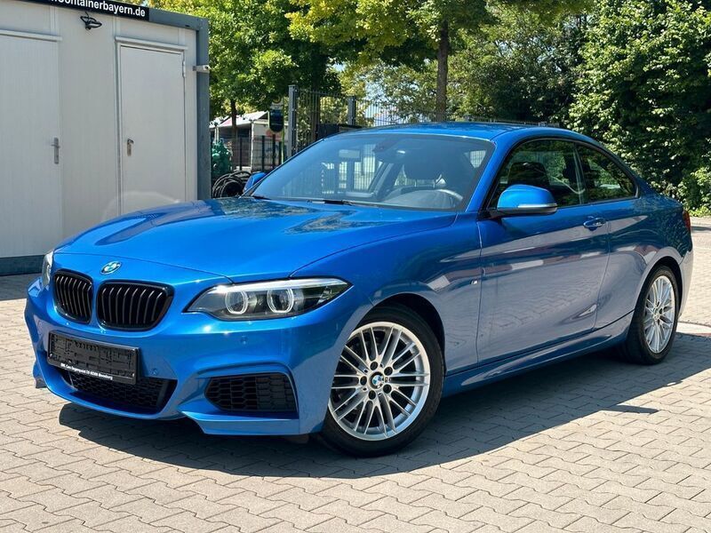 Blau Gebraucht 2020 BMW 218 M Sport Coupé | 18.999 € (Guter Preis) - Bild 1/4