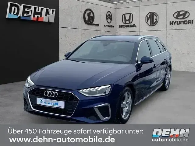 Gebraucht Audi A4 S-Line 204 PS (150 kW) 2021 Navarrablau metallic (metallic) Kombi
