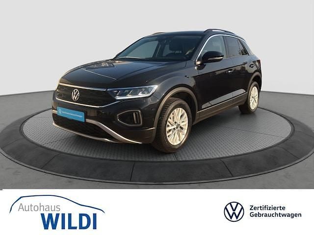 Schwarz Gebraucht 2024 VW T-Roc Life SUV | 22.220 € (Fairer Preis) - Bild 1/3