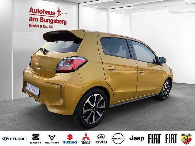 Gebraucht Mitsubishi Space Star Select+ 71 PS (52 kW) 2022 Gelb Limousine