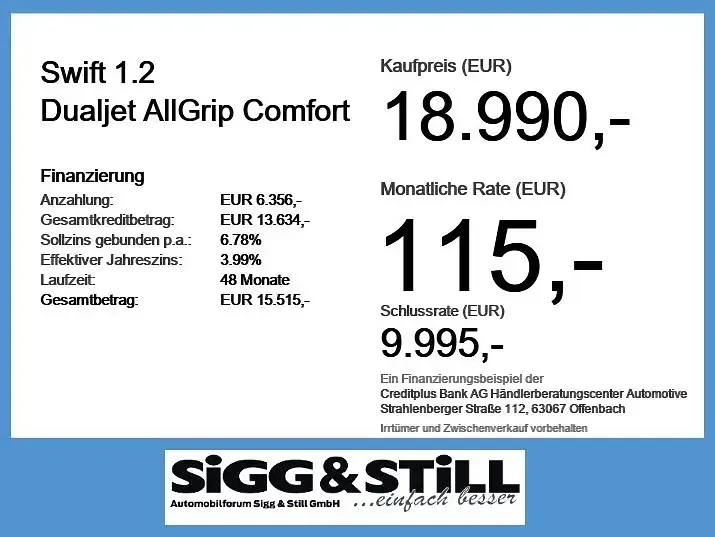 Neu Suzuki Swift Comfort 83 PS (61 kW) 2025 Beige Kleinwagen