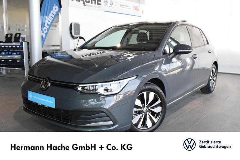 Gebraucht VW Golf VIII Move 150 PS (110 kW) 2024 Polsterfarbe: schwarz Limousine