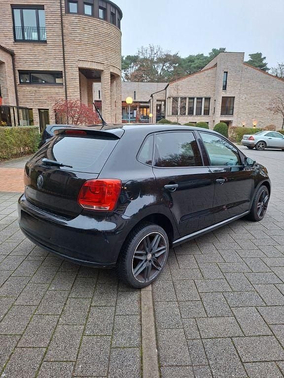 Gebraucht VW Polo Trendline 60 PS (44 kW) 2013 Schwarz Kleinwagen