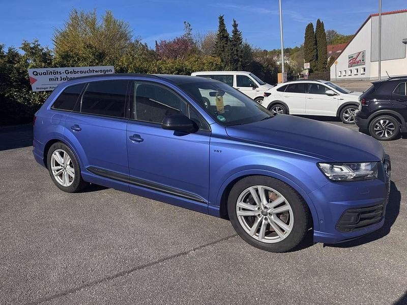 Usata Audi SQ7 435 CV (319 kW) 2017 Blu SUV