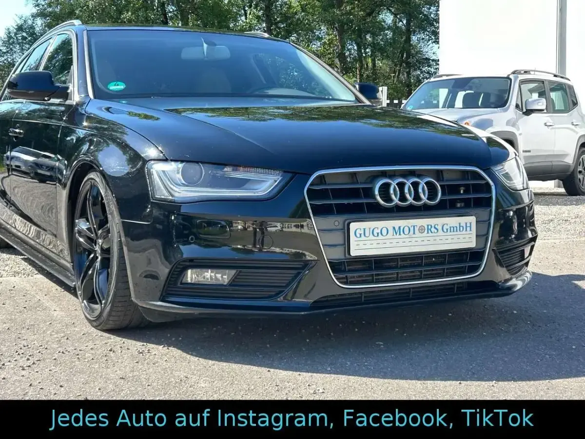 Gebraucht Audi A4 Ambiente 150 PS (110 kW) 2013 Schwarz Kombi
