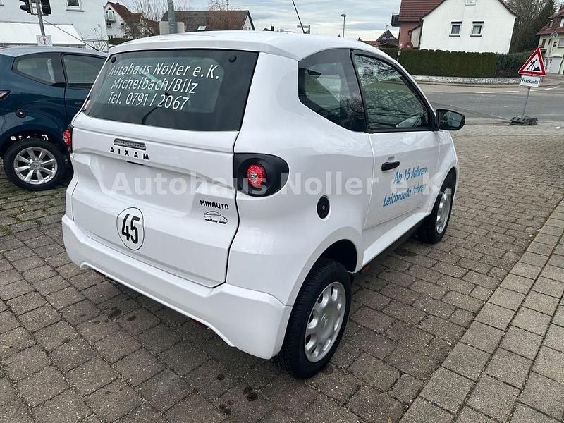 Neu Aixam Minauto 2025 Weiß Kleinwagen