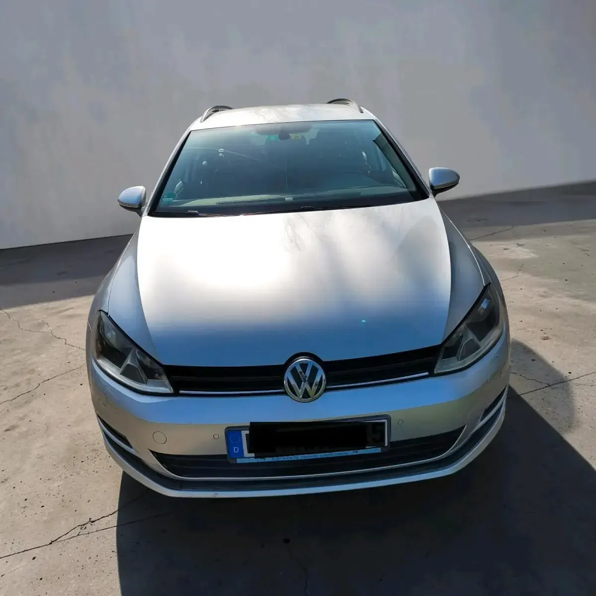 Gebraucht VW Golf VII LOUNGE 110 PS (80 kW) 2015 Silber Kombi
