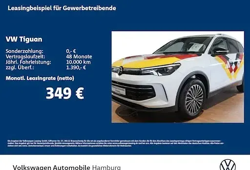 Neu VW Tiguan Life 150 PS (110 kW) 2026 Weiß SUV