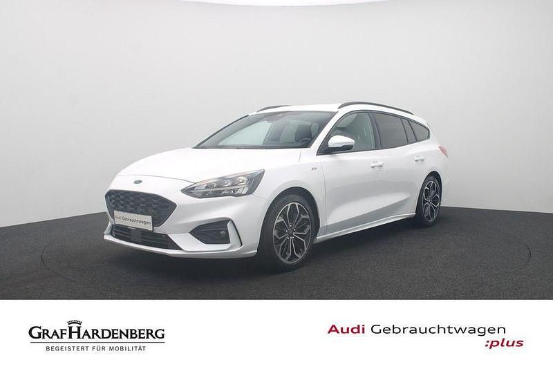 Weiß Gebraucht 2020 Ford Focus ST-Line Kombi | 17.480 € (Guter Preis) - Bild 1/4