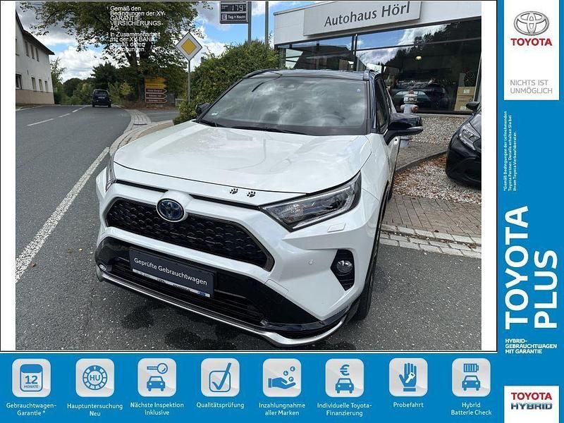 Weiß Gebraucht 2022 Toyota RAV4 Hybrid Style SUV | 39.980 € (Fairer Preis) - Bild 1/4