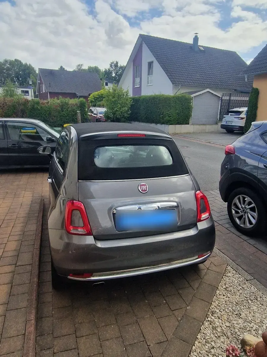 Gebraucht Fiat 500 Lounge 69 PS (50 kW) 2019 Grau Limousine