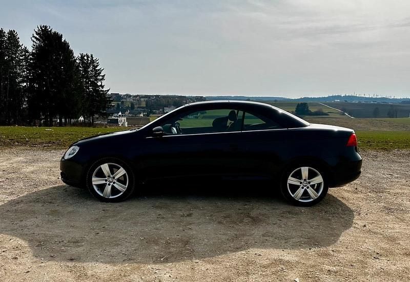 Gebraucht VW Eos Individual 160 PS (117 kW) 2009 Schwarz Cabrio