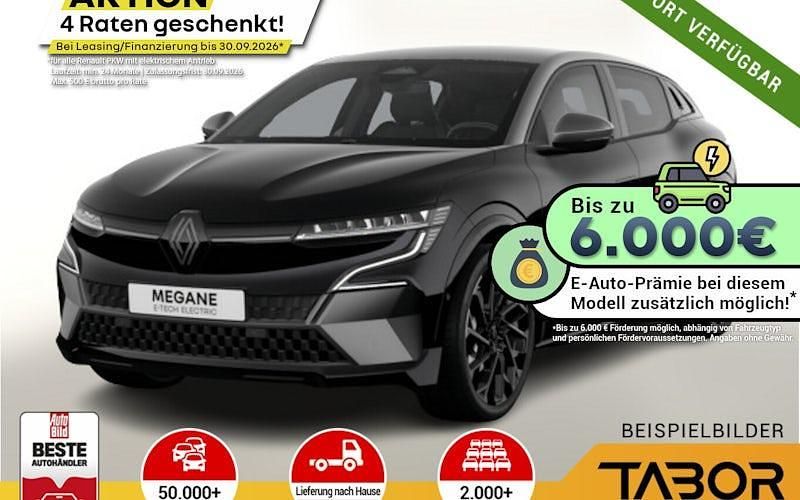 Neu Renault Megane E-Tech Esprit Alpine 161 kW (220 PS) 2025 Schwarz Limousine