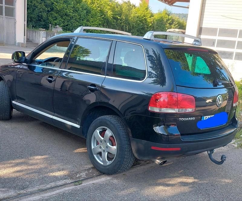 Schwarz Gebraucht 2006 VW Touareg SUV | 4.200 € (Superpreis) - Bild 1/4