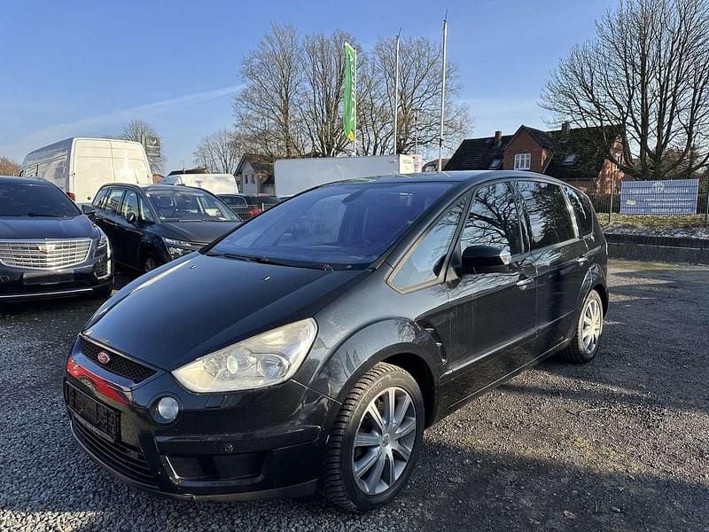 Schwarz Gebraucht 2008 Ford S-MAX Titanium Van / Kleinbus | 1.950 € (Superpreis) - Bild 1/4