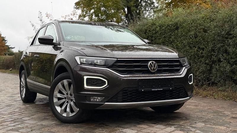 Schwarz Gebraucht 2019 VW T-Roc Sportline SUV | 18.499 € (Fairer Preis) - Bild 1/4