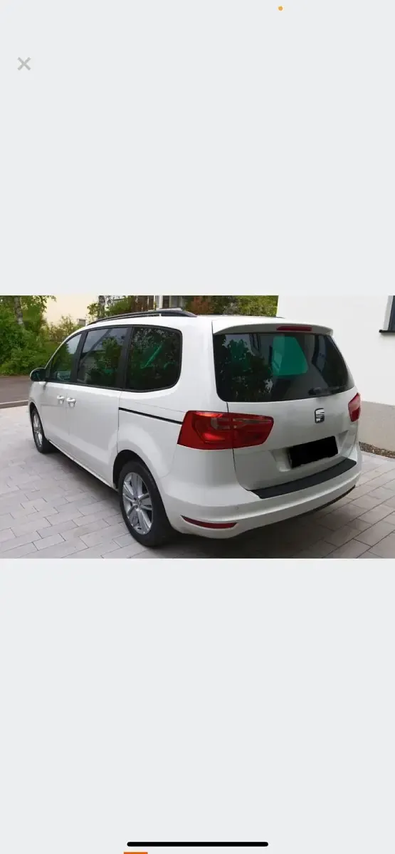 Gebraucht Seat Alhambra 150 PS (110 kW) 2013 Weiß Van / Kleinbus