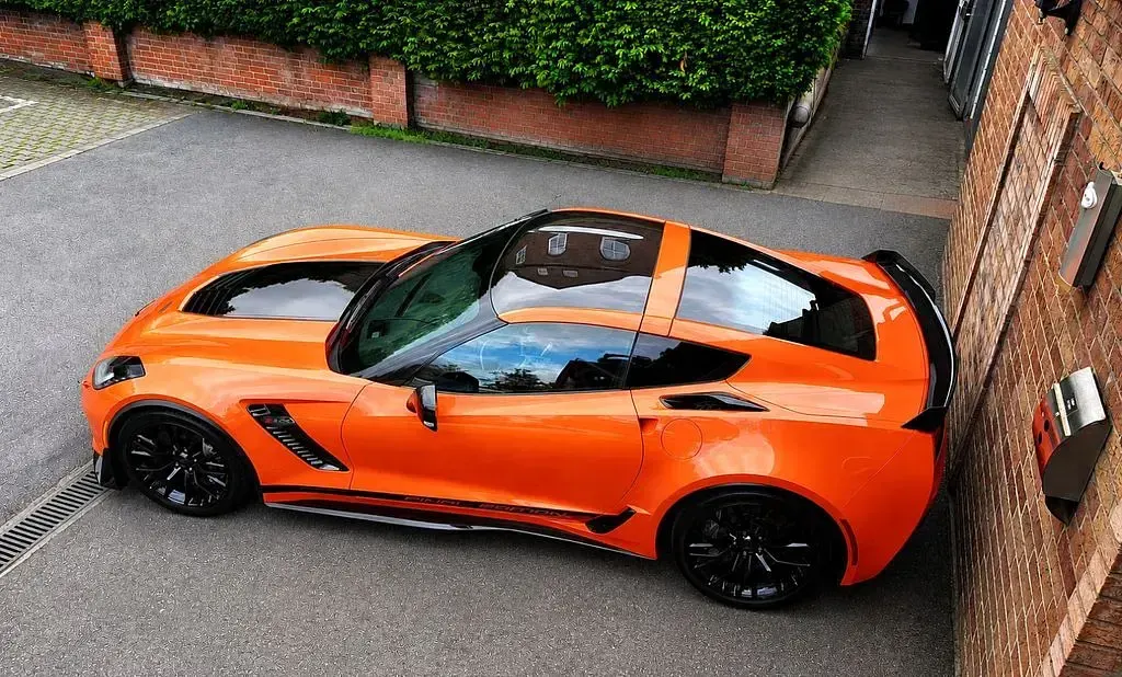 Gebraucht Corvette Z06 659 PS (484 kW) 2019 Orange Coupé