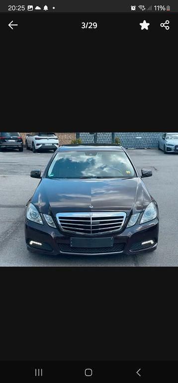 Gebraucht Mercedes E350 Avantgarde 292 PS (214 kW) 2009 Braun Limousine