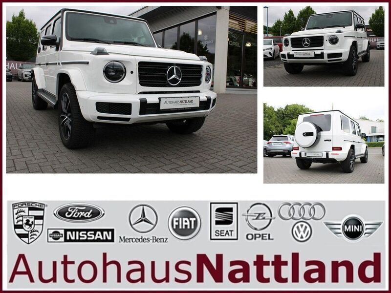 Weiß Gebraucht 2023 Mercedes G400 AMG line SUV | 146.950 € (Teuer) - Bild 1/4