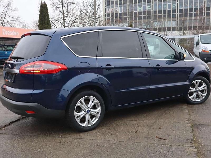 Gebraucht Ford S-MAX Titanium 160 PS (117 kW) 2012 Atlantikblau metallic Van / Kleinbus