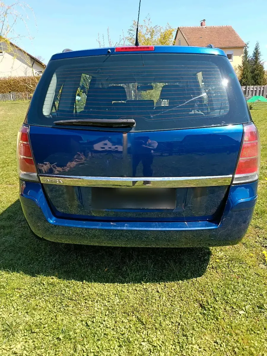 Gebraucht Opel Zafira 105 PS (77 kW) 2007 Blau Van / Kleinbus