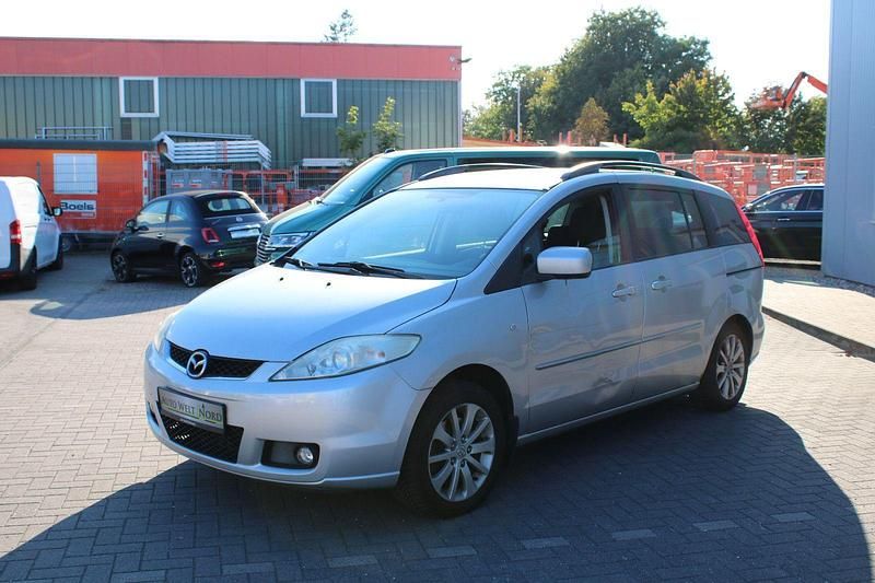 Silber Gebraucht 2008 Mazda 5 Exclusive Van / Kleinbus | 950 € (Superpreis) - Bild 1/4