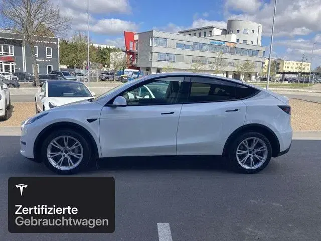 Brugt Tesla Model Y Long Range AWD 258 kW (351 HK) 2023 Hvid SUV