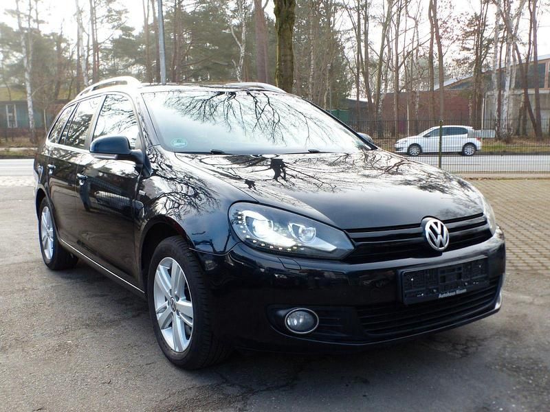 Gebraucht VW Golf VII Match 140 PS (102 kW) 2012 Schwarz Kombi