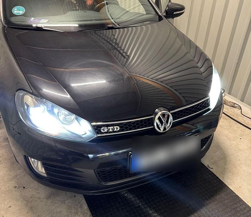 Gebraucht VW Golf VI GTD 170 PS (125 kW) 2010 Schwarz Kleinwagen