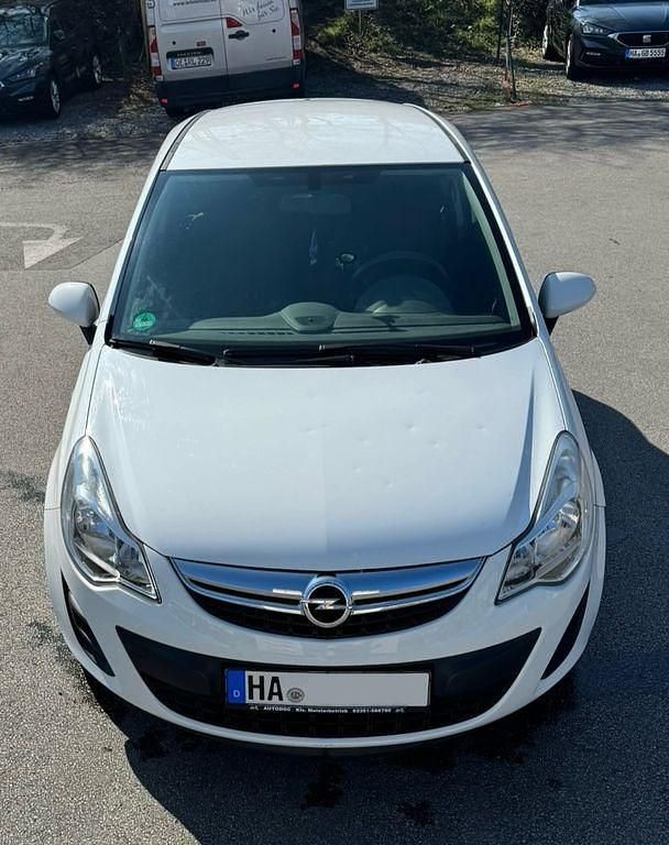 Gebraucht Opel Corsa Edition 69 PS (50 kW) 2013 Weiß Kleinwagen