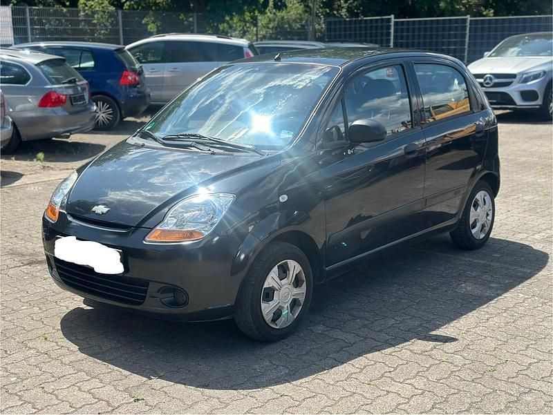 Schwarz Gebraucht 2010 Chevrolet Matiz Kleinwagen | 1.050 € (Superpreis) - Bild 1/4