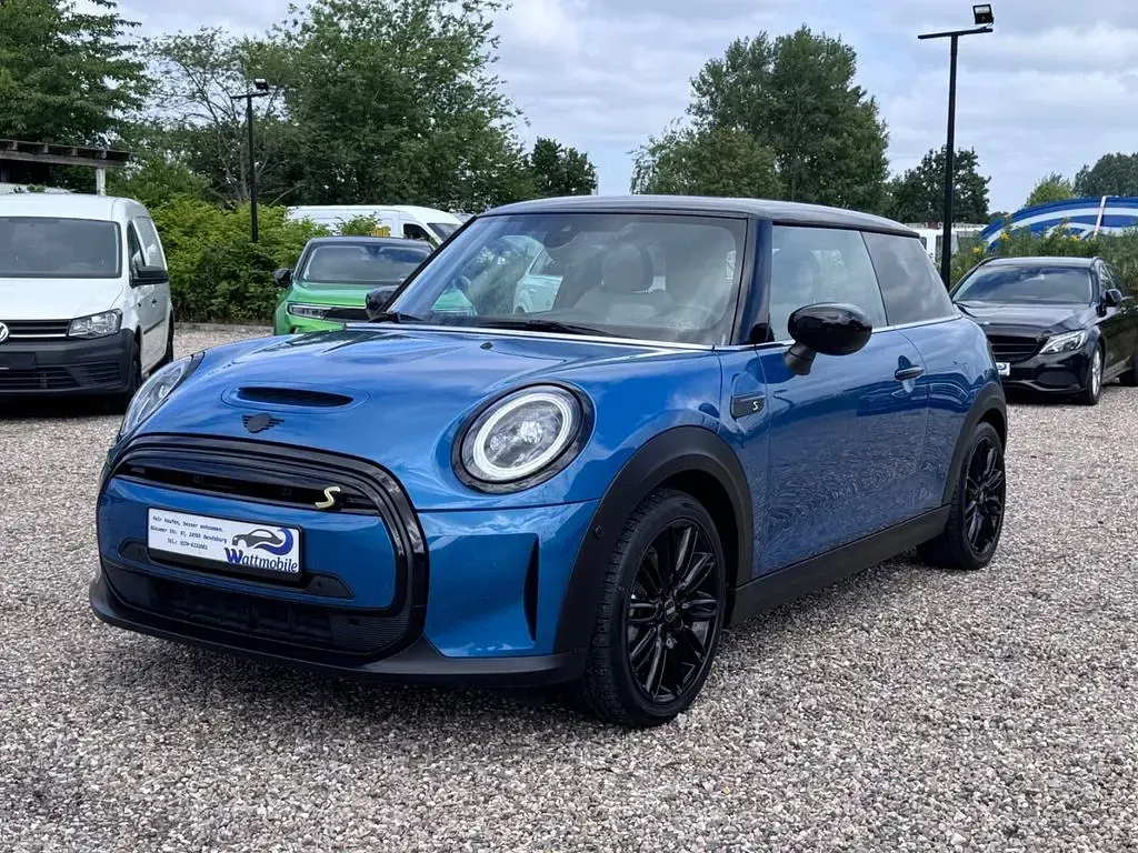Gebraucht Mini Cooper SE 135 kW (184 PS) 2021 Blau Kleinwagen