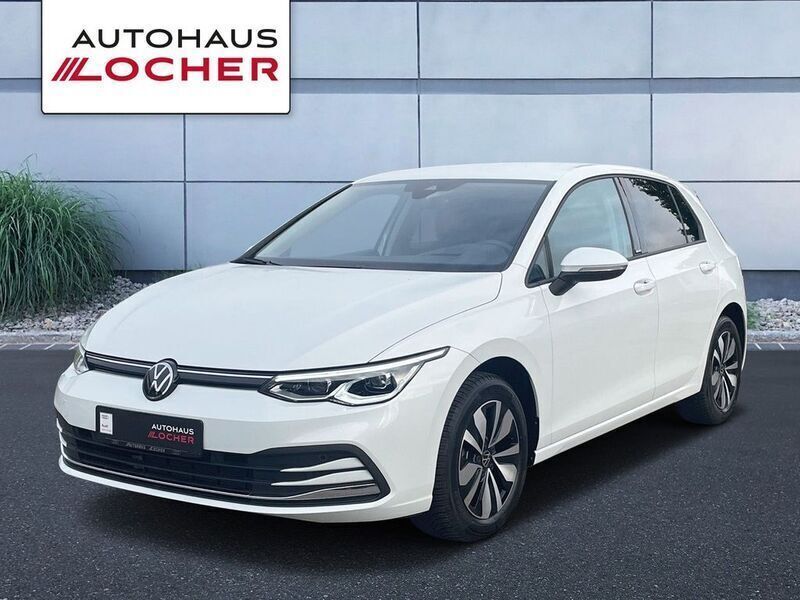 Oryxweiß perlmutteffekt Gebraucht 2023 VW Golf VIII Move Limousine | 28.790 € (Fairer Preis) - Bild 1/4